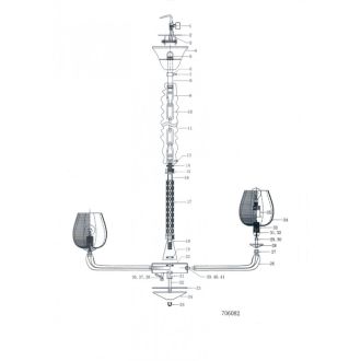 Подвесная люстра Lightstar 706082