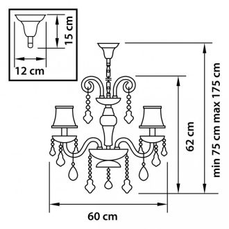Подвесная люстра Lightstar 715067