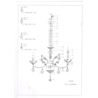 Подвесная люстра Lightstar 717082