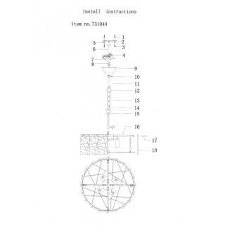 Подвесной светильник Lightstar 731044