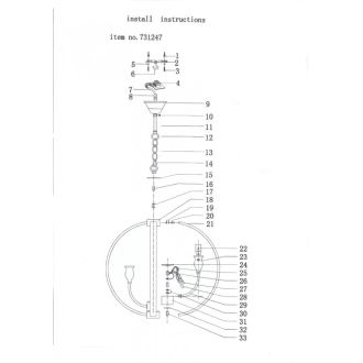 Подвесная люстра Lightstar 731247