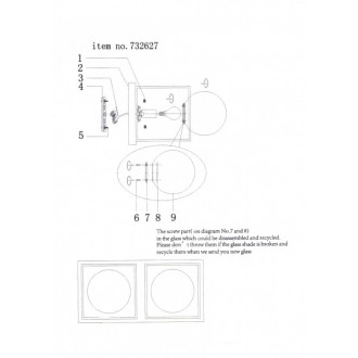 Бра Lightstar 732627