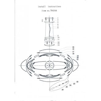 Подвесная люстра Lightstar 784344