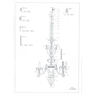 Подвесная люстра Lightstar 790061