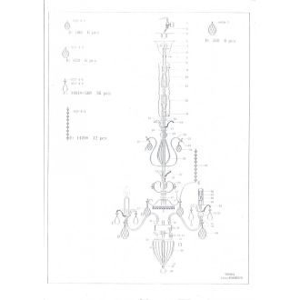Подвесная люстра Lightstar 790064