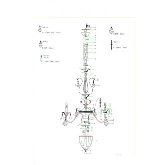 Подвесная люстра Lightstar 790114