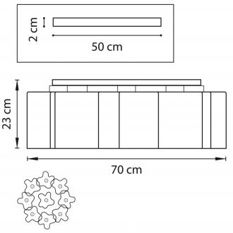 Накладная люстра Lightstar 802091