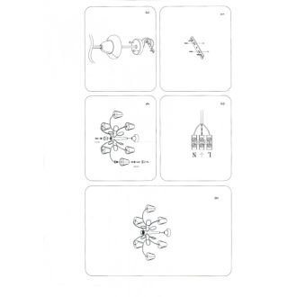 Люстра на штанге Lightstar 814074