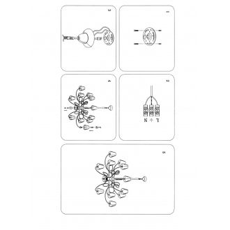 Подвесная люстра Lightstar 814334