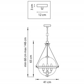Подвесная люстра Lightstar 816034