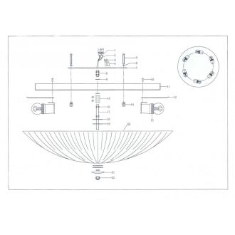 Накладной светильник Lightstar 820860