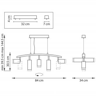 Подвесная люстра Lightstar LR7353638620
