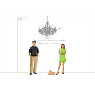 Подвесная люстра MW-Light 367012918