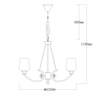 Подвесная люстра MW-Light 386017706