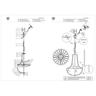 Подвесная люстра MW-Light 464018506