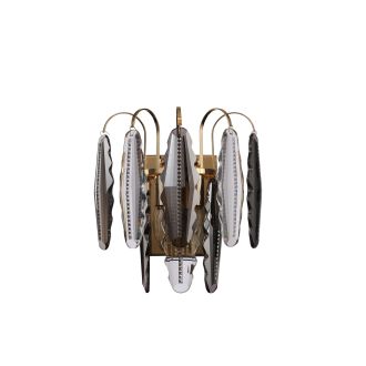 Бра Stilfort Florin 1021/03/01W, 2×E14 по 40 Вт, золотой, классический стиль
