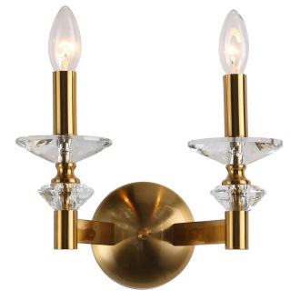 Бра Stilfort Albert 1048/03/02W, 2×E14 по 40 Вт, золотой, классический стиль