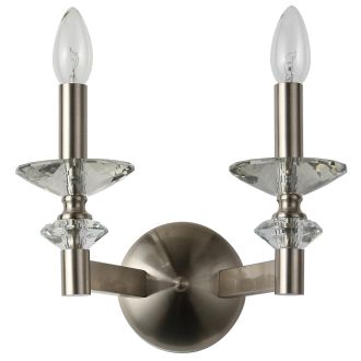Бра Stilfort Albert 1048/11/02W, 2×E14 по 40 Вт, никель, классический стиль