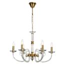 Подвесная люстра Stilfort Glass 1050/03/06P, 6×E14 по 40 Вт, золотой Подвесная люстра Stilfort Glass 1050/03/06P, 6×E14 по 40 Вт, золотой