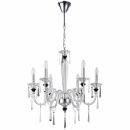 Каскадная люстра Stilfort Lussi 1052/09/06P, 6×E14 по 40 Вт, хром
