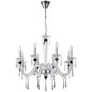 Подвесная люстра Stilfort Lussi 1052/09/08P, 8×E14 по 40 Вт, хром