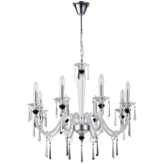 Подвесная люстра Stilfort Lussi 1052/09/08P, 8×E14 по 40 Вт, хром