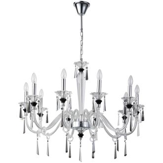 Подвесная люстра Stilfort Lussi 1052/09/10P, 10×E14 по 40 Вт, хром
