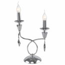 Настольная лампа Stilfort Grace 1053/09/02T, 2×E14 по 40 Вт, хром