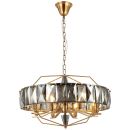 Подвесная люстра Stilfort Avenue 2090/05/08C, 8×E14 по 40 Вт, бронзовый/прозрачный Подвесная люстра Stilfort Avenue 2090/05/08C, 8×E14 по 40 Вт, бронзовый/прозрачный