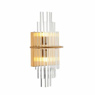 Бра Stilfort Eclipse 2108/00/01W, 2×G9 по 5 Вт, бронзовый, современный стиль