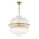 Каскадная люстра Stilfort Eclipse 2108/80/13P, 13×G9 по 5 Вт, бронзовый/прозрачный