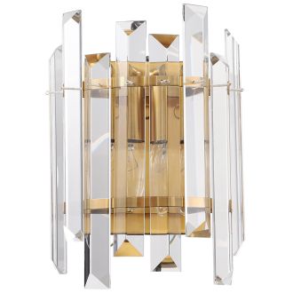 Бра Stilfort Feeriya 2114/05/02W, 2×E14 по 40 Вт, бронзовый/оранжевый