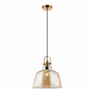 Подвесной светильник Stilfort Bell 2117/05/01PL, E27, 40 Вт, латунный/бежевый