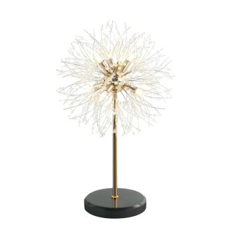 Настольная лампа Stilfort Salut 2123/03/08T, 8×G9 по 40 Вт, золотой/оранжевый