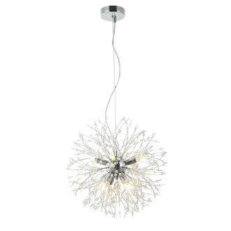 Подвесная люстра Stilfort Salut 2123/09/08P, 8×G9 по 40 Вт, хром