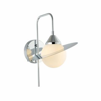 Бра Stilfort Saturn 2125/09/01W, G9, 5 Вт, хром/кремовый, современный стиль