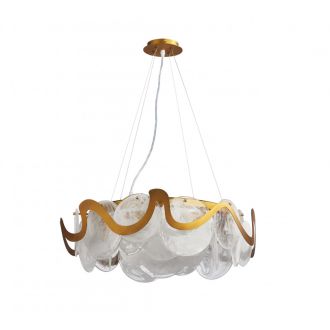 Подвесная люстра Stilfort Sweet 2130/03/08P, 8×E14 по 40 Вт, золотой