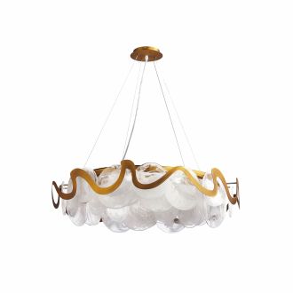 Подвесная люстра Stilfort Sweet 2130/03/10P, 10×E14 по 40 Вт, золотой
