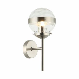 Бра Stilfort Sogno 2134/11/01W, E27, 40 Вт, никель/прозрачный