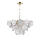 Каскадная люстра Stilfort Elegantly 2139/03/18P, 18×E14 по 40 Вт, золотой