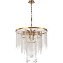 Каскадная люстра Stilfort Smira 2142/05/12P, 12×E14 по 40 Вт, бронзовый
