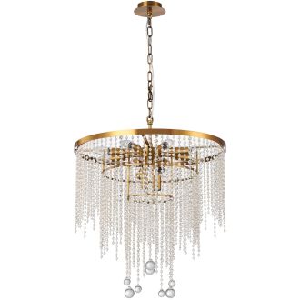 Каскадная люстра Stilfort Smira 2142/05/12P, 12×E14 по 40 Вт, бронзовый