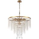 Каскадная люстра Stilfort Smira 2142/05/18P, 18×E14 по 40 Вт, бронзовый