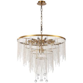 Каскадная люстра Stilfort Smira 2142/05/18P, 18×E14 по 40 Вт, бронзовый