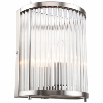 Бра Stilfort Two-One 2143/11/01W, E14, 40 Вт, никель/прозрачный