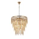 Каскадная люстра Stilfort Grandex 2145/05/15P, 15×E14 по 40 Вт, бронзовый