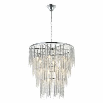 Каскадная люстра Stilfort Grandex 2145/09/15P, 15×E14 по 40 Вт, бронзовый