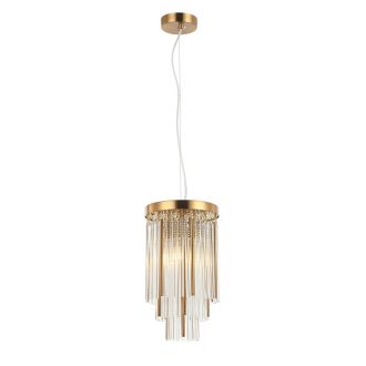 Подвесной светильник Stilfort Style Rain 2147/05/01P, E14, 40 Вт, бронзовый/серый