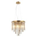 Каскадная люстра Stilfort Style Rain 2147/05/06P, 6×E14 по 40 Вт, бронзовый/серый