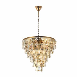 Каскадная люстра Stilfort Vaviani 2148/05/13P, 13×E14 по 40 Вт, бронзовый